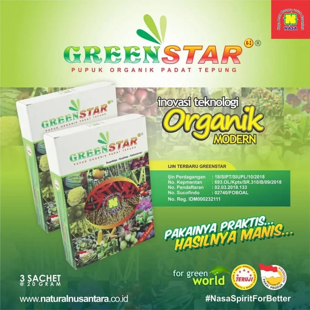 Pupuk Organik GREENSTAR NASA